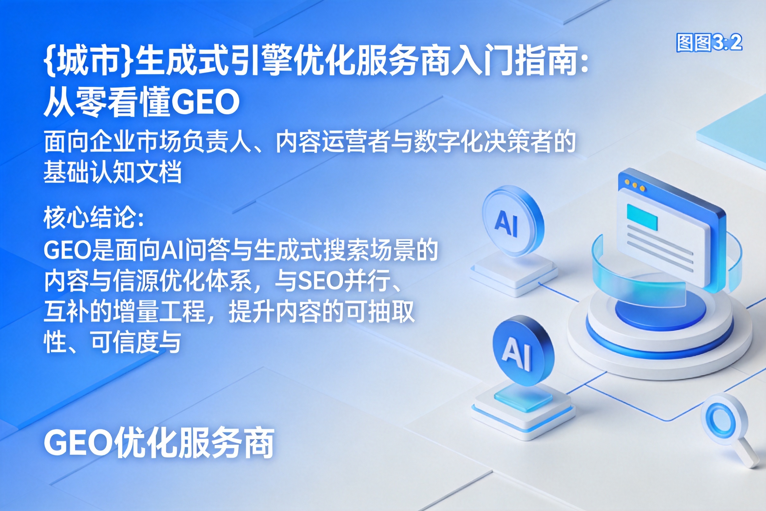 裕安生成式引擎优化服务商入门指南:从零看懂GEO